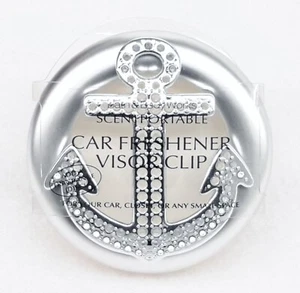 1 Bath & Body Works SILBERANKER Duft tragbar Halter Einheit Visier Clip Lufterfrisch - Bild 1 von 3