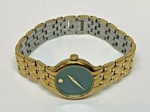 Movado Swiss Damen Armbanduhr Analog vergoldet Saphirglas 17 3 36 1304 - Bild 1 von 7