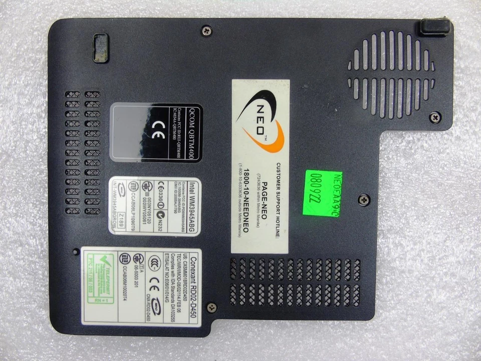 Cubierta de puerta base para portátil Fujitsu Siemens AMILO Si 1520 - 3EDW1TDFX04 Foto 1 de 4