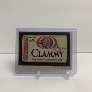1974 Topps Wacky Packages Series 6 #8 Clammy Soap