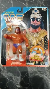 WWF HASBRO ACTION FIGURE, MACHO KING IN BLISTER. - Foto 1 di 6