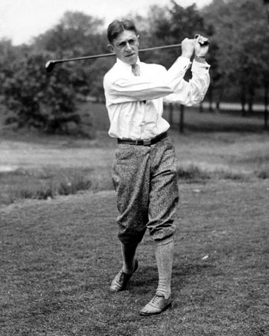 1923 US Amateur Golfer FRANCIS OUIMET Glossy 8x10 Photo Golf Swing Print Poster Cover