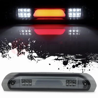 Tercera luz de freno LED cromada humo montaje alto para Dodge Ram 2500 2002-2009 Foto 1 de 4
