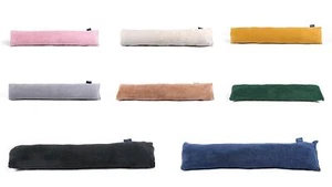 Luxury Teddy Fleece Fur Cosy Door Window Draft Draught Excluder 90x13cm (36") - Picture 1 of 40
