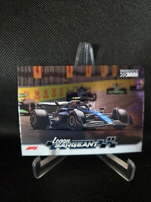 Logan Sargeant 2024 Topps F1 Paddock Foil Base #50 - Image 1 of 2