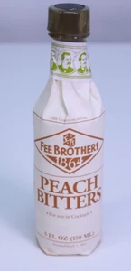 Fee Brothers Peach Bitters Cocktails Mixed Drinks New Sealed 5oz Cooking NY Gin - Picture 1 of 16
