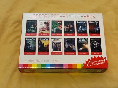 Horror/Sci-Fi Movie Pack - 12 Movies (DVD Box Set, 2006) Region 2, Brand New - Image 1 of 4