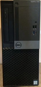 Dell OptiPlex 7050 MT Core i7-7700 3.6GHz 32gb 512gb Nvme AMD 4gb Video Win 11 - Picture 1 of 5