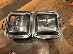 2 Chafing Gourmet Buffet stainless Steel - Picture 1 of 7