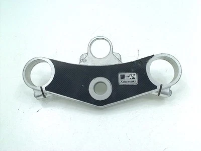 TOP YOKE (TRIPLE CLAMP) Kawasaki ZX 6 R 2000-2002 (NINJA ZX-6R ZX600J) k082 Foto 1 de 4