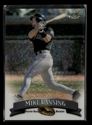 1998 Finest #153 Mike Lansing No-Protectors Refractors - Image 1 of 2