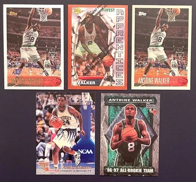 1996-97 Topps cromo #146 - ANTOINE WALKER RC + 2 RC gratis y 2 bonificaciones Foto 1 de 4