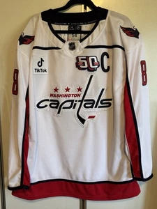 OVECHKIN FANATICS AUTHENTIC PRO SIGNED RECORD BREAKING JERSEY SIZE 54 - Picture 1 of 4