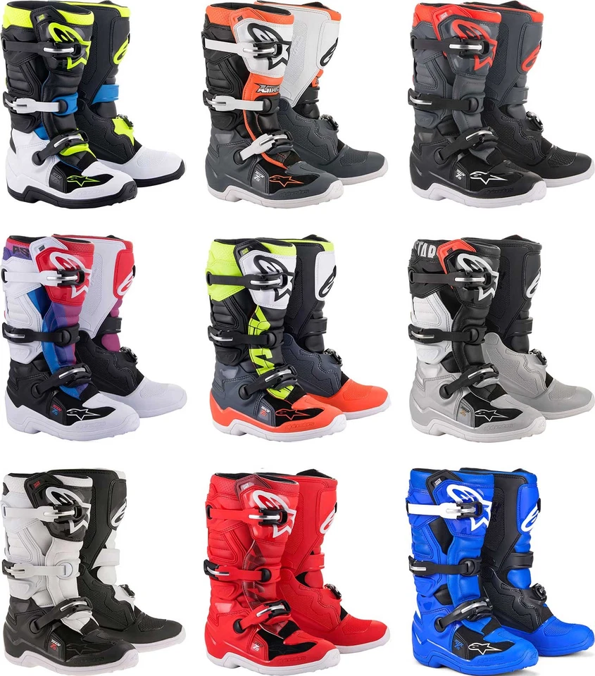 Botas Alpinestars Youth Tech 7S - Motocross moto todoterreno MX montar ATV Foto 1 de 1