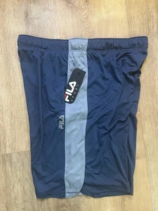 FILA Sport TruDry Men’s Shorts Size M Blue Gray Lightweight Tennis Gym Athletic - Picture 1 of 8