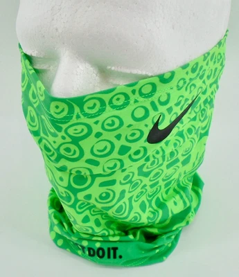 Nike Cuello Envoltura Adulto Dri-Fit Polaina Correr Rabia Verde/Negro Foto 1 de 4