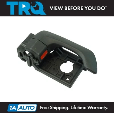 TRQ Front Right Interior Door Handle Black For 2006-2008 Kia Optima - Image 1 of 4