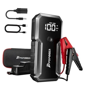 Car Battery Jump Starter Jump Box (All Gas/ 8.0L Diesel), 12V Car Battery 3000A - Picture 1 of 7