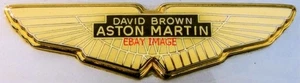 PHOTO DAVID BROWN ASTON MARTIN CAR BADGE - Picture 1 of 1