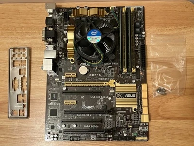 Слегка б/у материнская плата ASUS Z87-A, процессор i7-4770, 20 ГБ Ram - Изображение 1 из 4