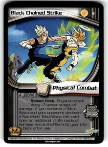 2003 Score Dragon Ball Z Babidi Saga Card #2 Black Chained Strike - Picture 1 of 4
