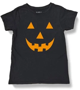 NUEVA CAMISETA PERSONALIZADA DE ALGODÓN PREENCOGIDA PARA NIÑOS NIÑAS HALLOWEEN CALABAZA DIVERTIDA - Imagen 1 de 15