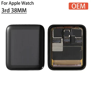 Ecran LCD Tactile Neuf pour Apple Watch 3ème 38mm Cellulaire + GPS Remplacement - Photo 1 sur 5