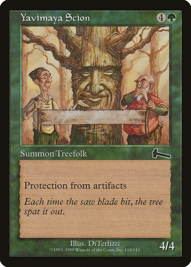 Magic the Gathering (mtg): ULG: Yavimaya Scion  (x 4) - Image 1 of 1