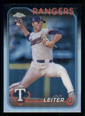 2024 Topps Chrome Update Refractors #USC105 Jack Leiter - Image 1 of 2