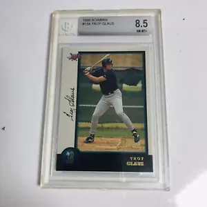 Bowman Troy Glaus #134 BGS 1998 8,5 casi nuevo-como nuevo - Imagen 1 de 2