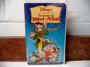 DISNEY'S (VHS 1999) The adventures of Ichabod and Mr. Toad. 50th Anniversary ed. - Picture 1 of 5