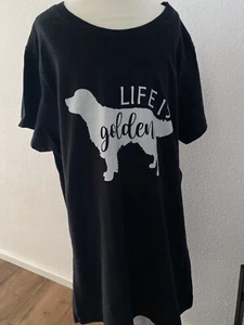 T-Shirt~Golden Retriever~Gr. XS~Life is Golden~NEU~ Shirt - Bild 1 von 6