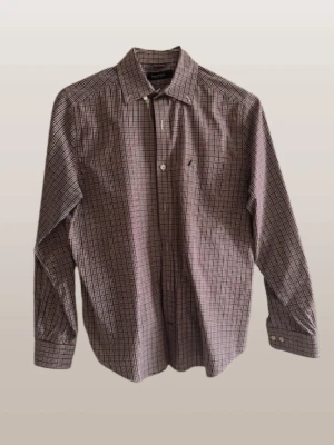 Nautica Button Down Plaid Mens Long Sleeve Shirt - Sz. Small - Image 1 of 4