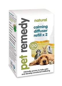 Pet Remedy | Natural Calming Diffuser Refill Pack of 2 x 40ml | 4 Month Supply - Picture 1 of 4