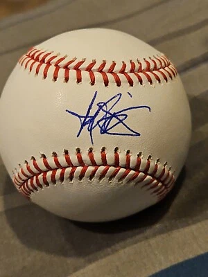 Harold Baines signed baseball autographed ball romlb auto mlb hall of fame Hof Foto 1 de 2