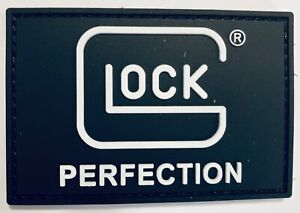 GLOCK Perfection Patch 3" x 2" Hook and loop type, Brand New, Original Wrapper