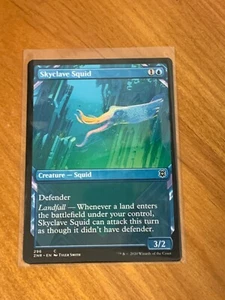 Magic the Gathering Zendikar Rising Showcase Skyclave Squid - Picture 1 of 2