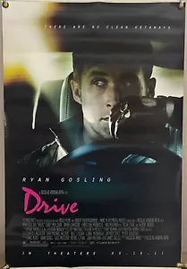 DRIVE DS ROLLED ORIGINALE ONE SHEET POSTER FILM RYAN GOSLING ALBERT BROOKS 2011 - Foto 1 di 1