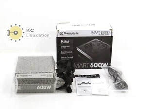 Thermaltake 600W Smart Series Power Supply 80 Plus - Afbeelding 1 van 4