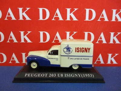 Die cast 1/43 Modellino Furgone Peugeot 203 U8 Isigny 1953 - Immagine 1 di 4