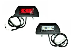 2x LED Umrissleuchte Begrenzungsleuchte Positionsleuchte 12-24V LKW PKW Anhänger - Bild 1 von 10