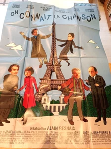 AFFICHE FILM CINEMA ON CONNAIT LA CHANSON ALAIN RESNAIS ILLUSTRE FLOC'H 1997 - Picture 1 of 2