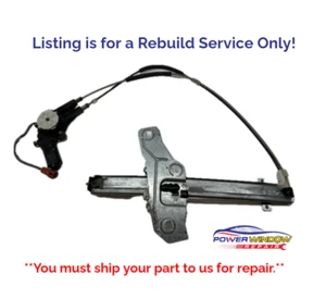 1990-1993 Chrysler New Yorker Fronts Window Regulator Rebuild - Lifetime Warr. - Picture 1 of 4