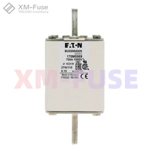 1 pieza nuevo fusible Bussmann 170M5989 700A 1000V - Imagen 1 de 5