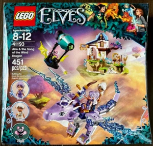 LEGO Elves Aira & the Song of the Wind Dragon 2018 (41193) Building Kit Retired - Picture 1 of 8