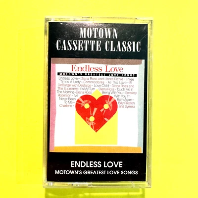 ENDLESS LOVE Motown's Greatest Love Songs CASSETTE TAPE - Image 1 of 4
