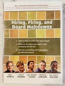 SKILL BUILDER LEADERSHIP DEVELOPMENT: HIRING, FIRING, & BOARD MELTDOWNS DVD - Picture 1 of 2