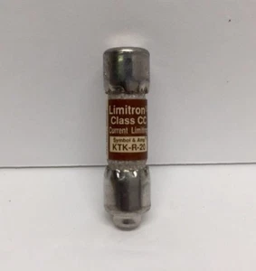 Fusible Bussmann Limitron Clase CC KTK-R-20 - Imagen 1 de 6