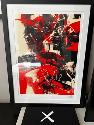 Dave Kinsey Duality AP Limited Edition! RARE OBEY BLK/MRKT  2008 LTD. ED. 2/22 - Image 1 of 4