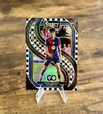 2024-25 Panini Select La Liga Marc Bernal Checkerboard Prizm Rookie RC SP #156 Foto 1 de 4